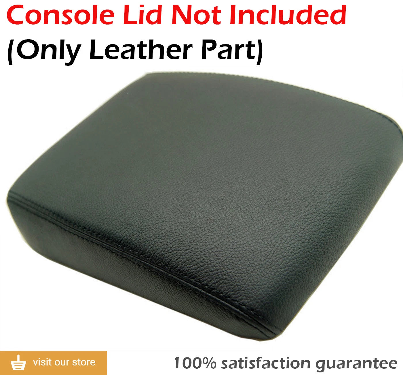 Leather Synthetic Center Console Armrest Cover for Acura MDX (2001–2006)