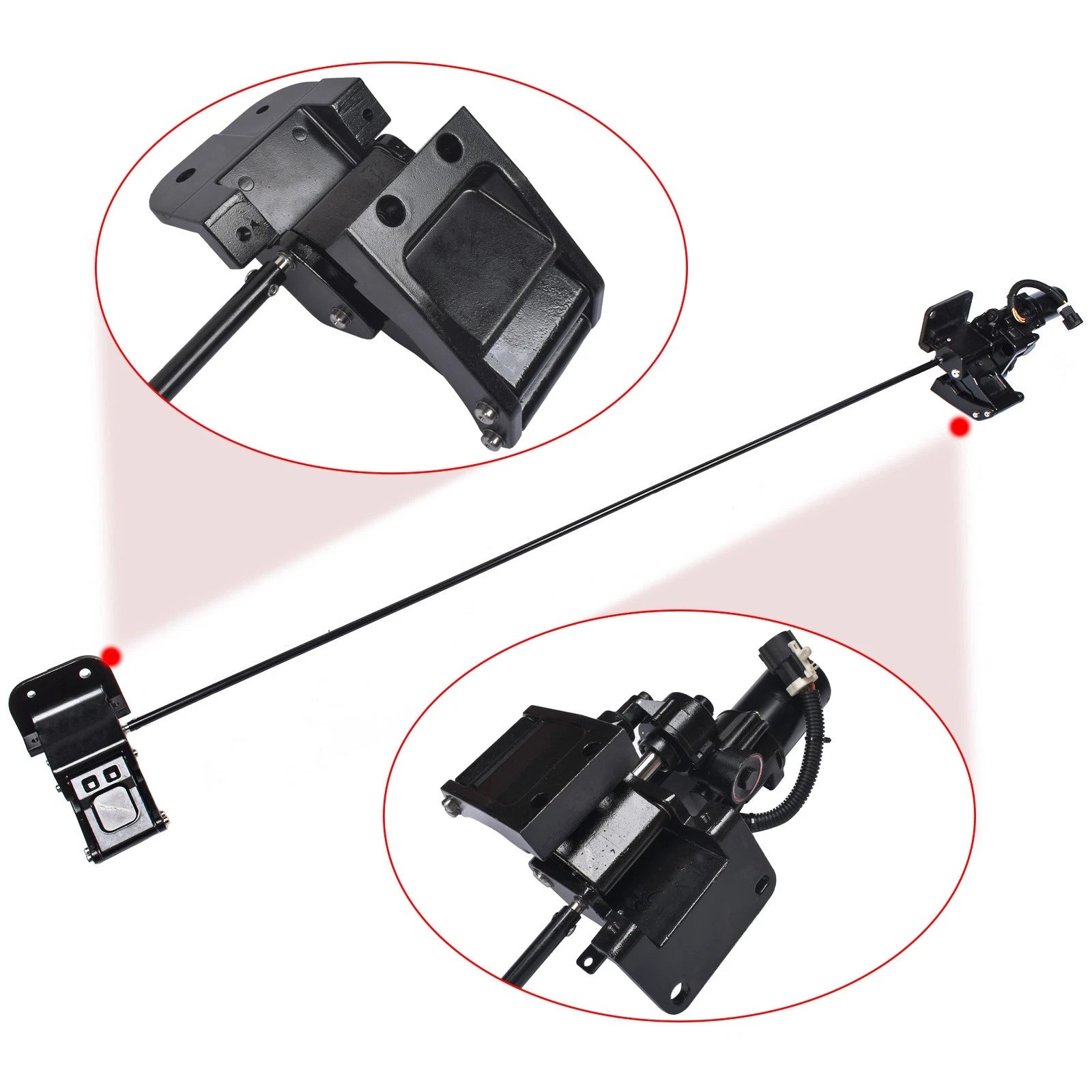 Running Board Motor & Bracket Assembly for Ford Expedition, Lincoln Navigator (2007–2017)