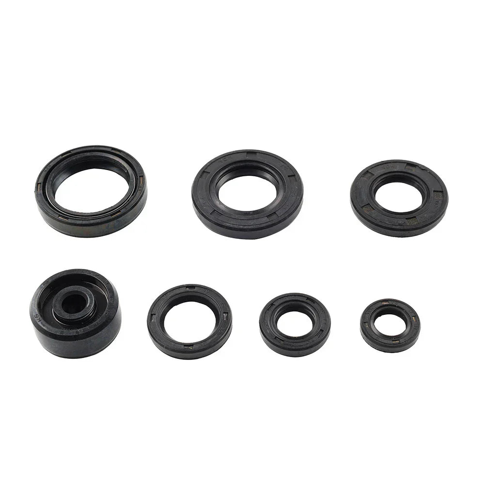7 x Engine Oil Seal Kit for Yamaha DT200R, DT200WR (1988-1996)