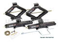 Set of 4 Stabilizer Leveling Scissor Jacks for RV Camper Trailer (20", 5000lbs)