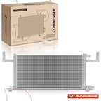 A/C Condenser with Bracket for Jeep Cherokee Comanche (1987–1996)