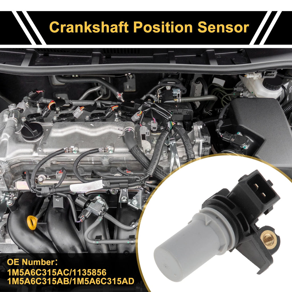 1 Pc Crankshaft Position Sensor No.1M5A6C315AC for Ford Focus (2001–2004)