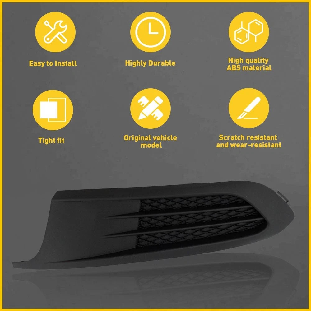 Front Driver Side Fog Light Cover for Volkswagen Jetta (2011–2014) K