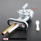 Petcock Fuel Gas Tap Valve 438-24500-01 for Yamaha DT100 DT125 DT250 DT360 (1974–1980)