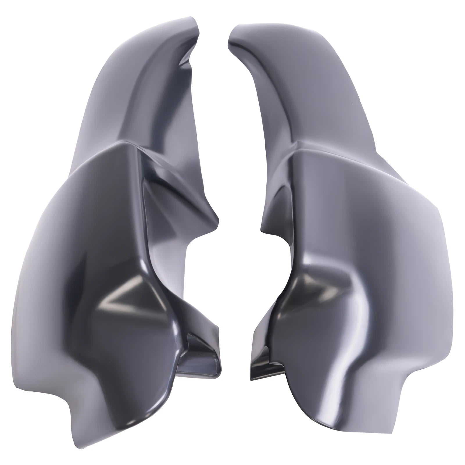Lower Side Leg Fairings for Harley Dyna FXR (1980–2005) Unpainted