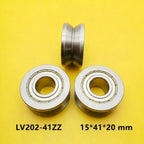 Sliding Rollers Bearing LV202 41ZZ for Track Pulley (Communication Devices)