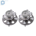 Pair Rear Wheel Bearings & Hubs for Hyundai Accent, Kia Rio (2012–2017)