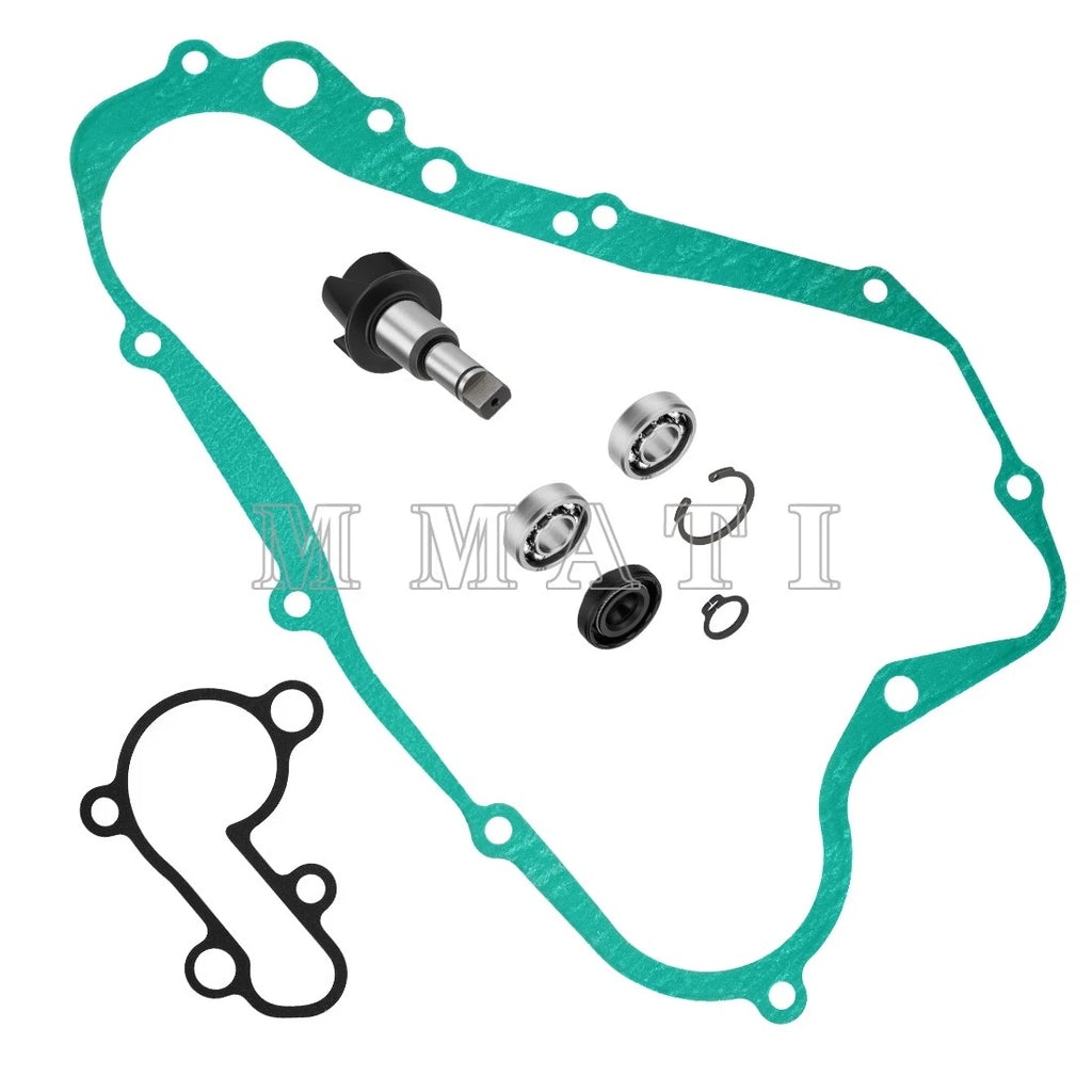 Water Pump Repair Kit for Suzuki RM80 RM85 (1990–2006) w/ Impeller Shaft Gasket Bearing Seal