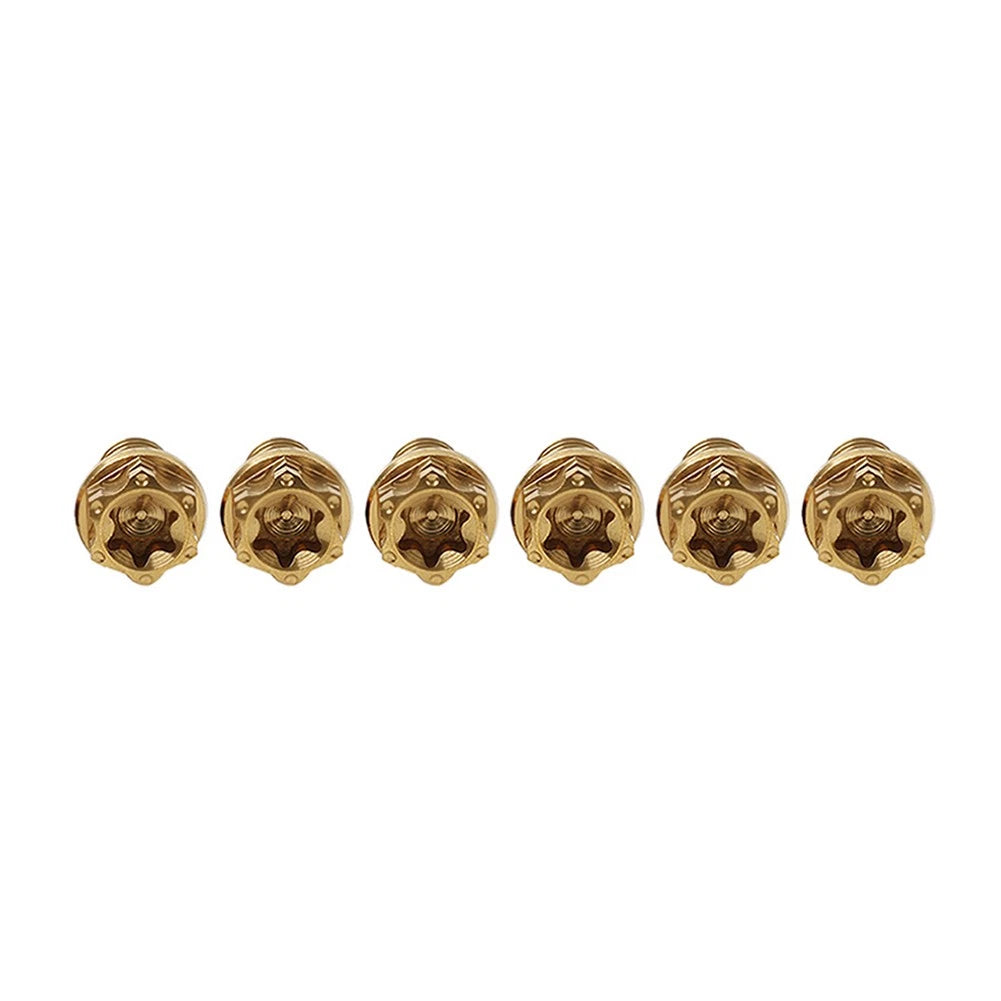 6pcs Titanium M10x15mm Torx Head Flange Screws for Motorcycle Bike