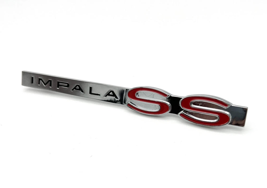 Reproduction Rear Trunk Emblem with Nuts for 1962 Chevy Impala SS (1962–1962)