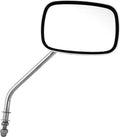 HARDDRIVE 8" Stem Chrome Mirrors for Harley Davidson (OE Style)
