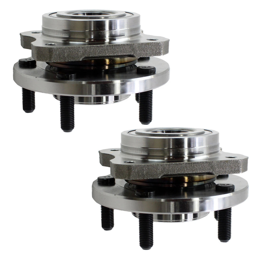 2pc Front Wheel Bearing Hub Assembly for Chrysler Dodge