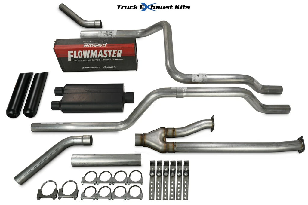 2.5" Dual Exhaust Kit for Toyota Tundra (2014–2021) 50 Series Black Tip