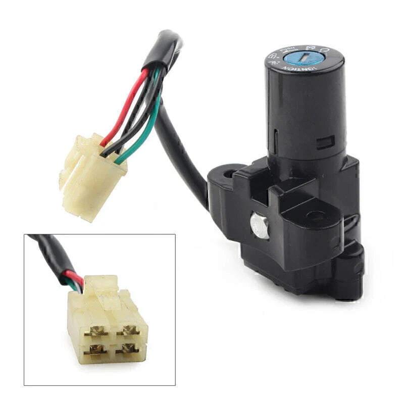 Ignition Switch Lock Key Set for Suzuki GSXR750, DR650, GSX (1985-1996)