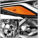 Right Passenger Side Headlight Lamp for Nissan Sentra (2020–2022) Chrome Housing