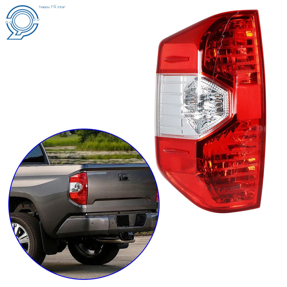 Left Side Tail Light for Toyota Tundra (2014-2020) Clear/Red Lens