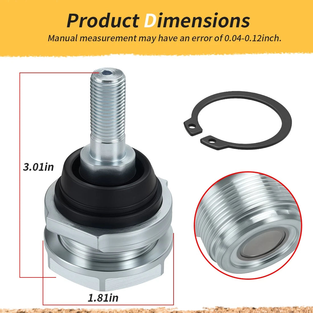 Upper Ball Joint for Can-Am Outlander 330 400 Max 500 (2005–2014) 42-1036 0430-0562