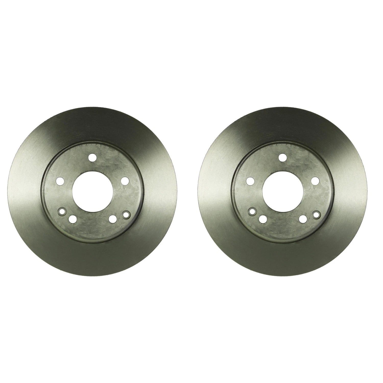 Set of 2 Bosch QuietCast Front Disc Brake Rotors for W203 C230 C240 W210 E300