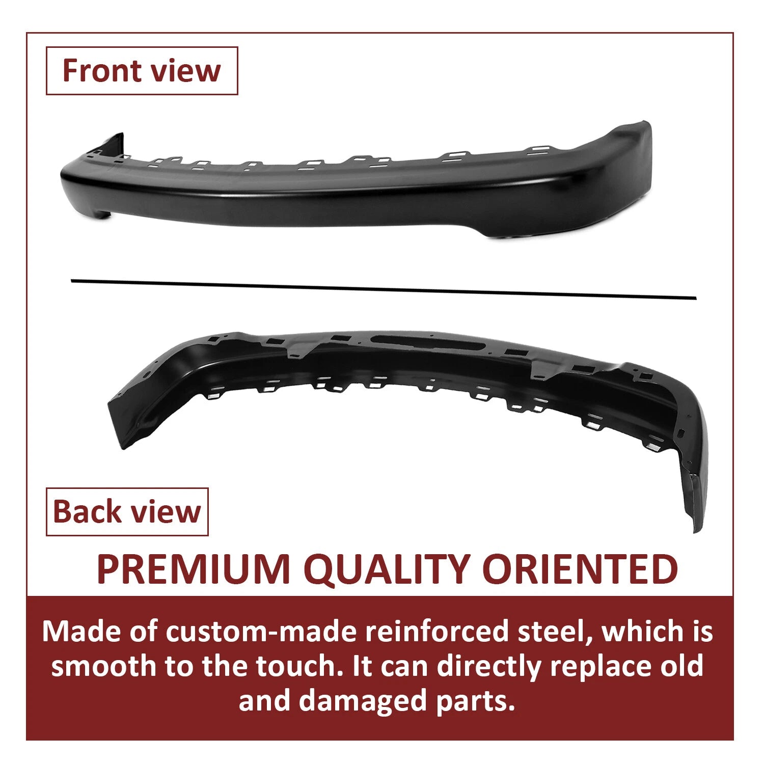 Front Bumper Face Bar for Chevrolet S10, Blazer (1998–2005)