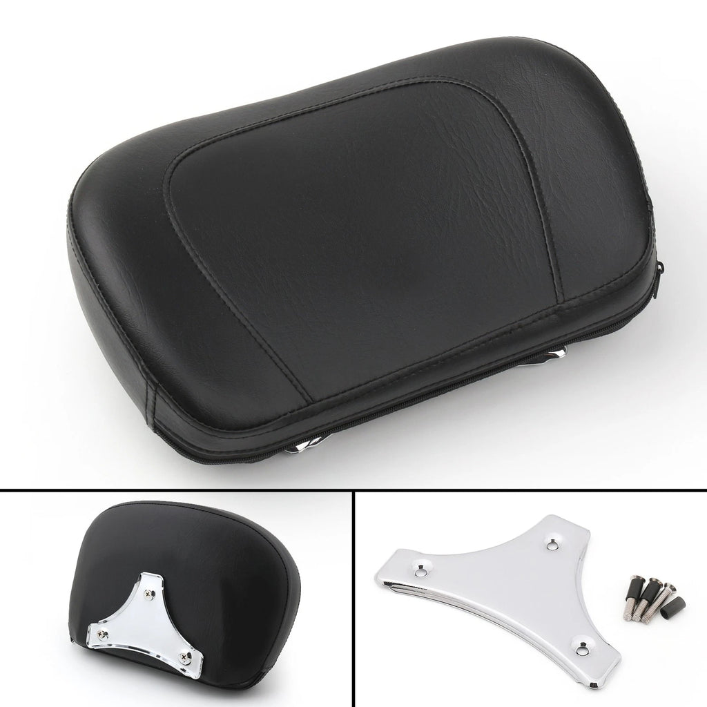 Sissy Bar Backrest Pad for Electra Glide Road King Road Glide (2009–2014)