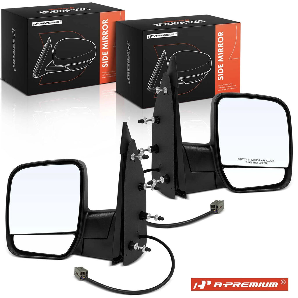 Pair Power Towing Mirrors for Ford E-150 (2003–2008)