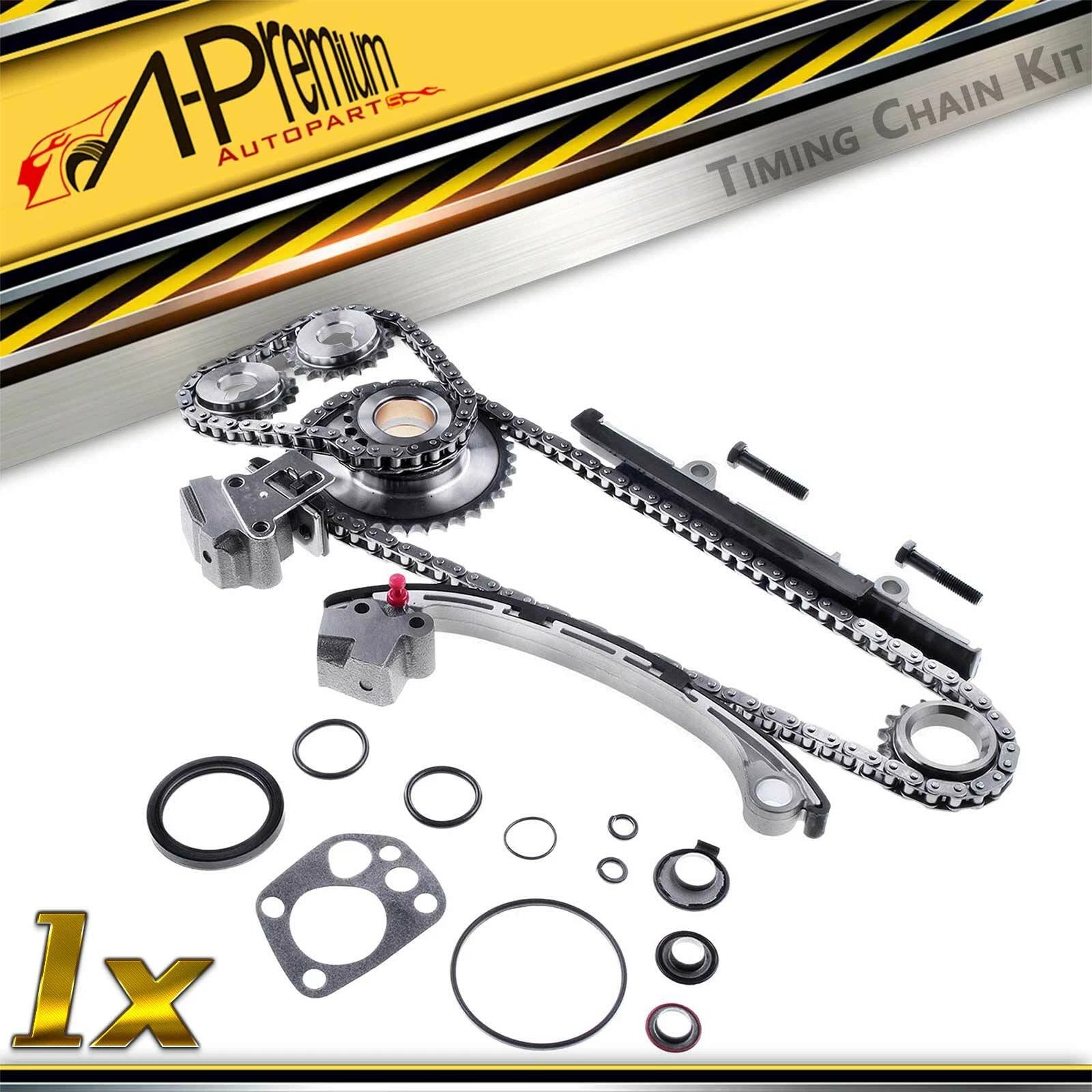 10X Timing Chain Kit for Nissan Altima (1998–2001), Frontier (1998–2004), Xterra