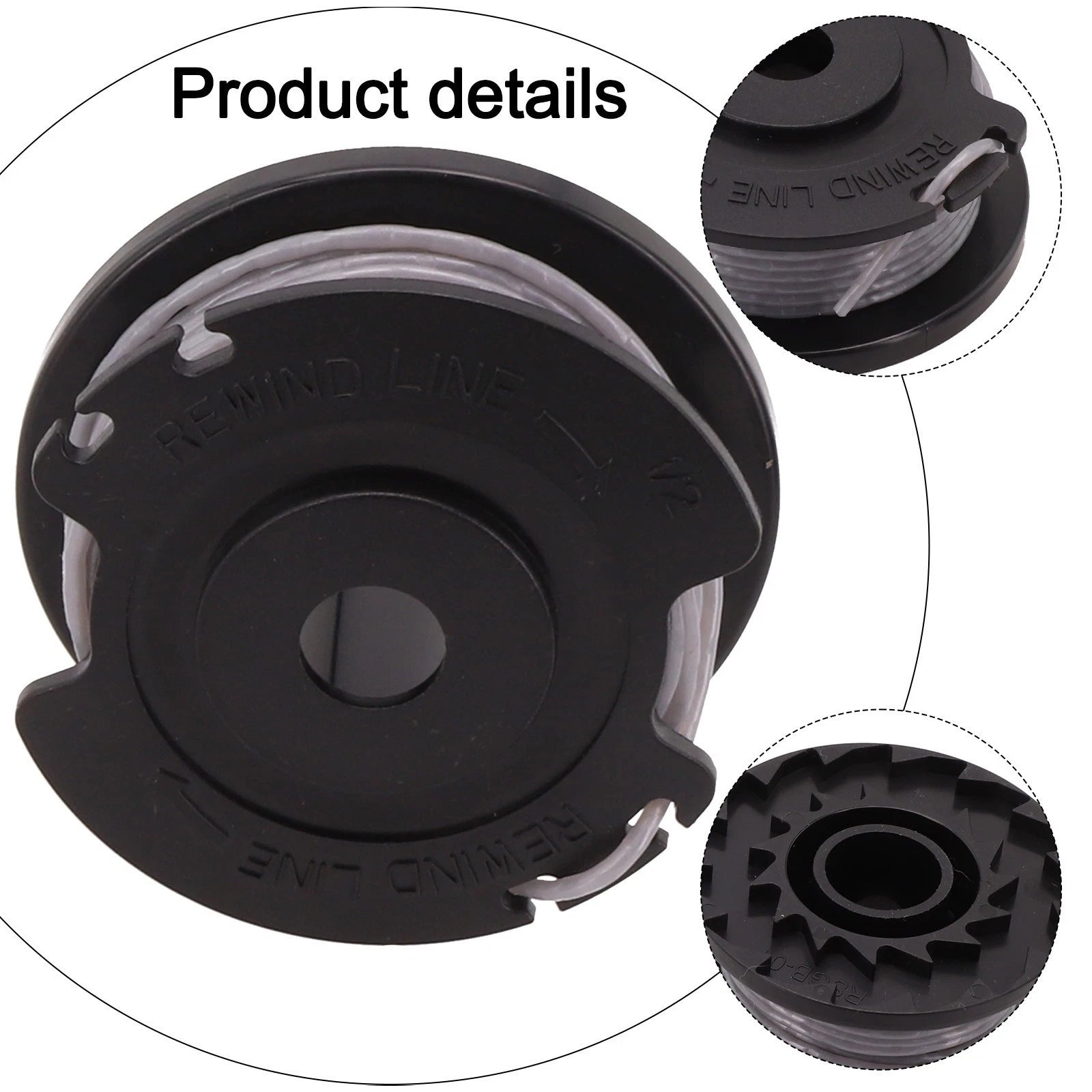 Line Spool Elements for Grizzly ART 2420 Cordless Grass Trimmer