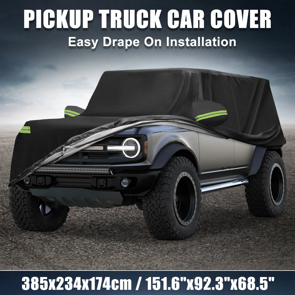 Waterproof Car Cover for Ford Bronco 4 Door (2021–2023) with Zipper