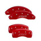 Red SS Caliper Covers Set of 4 for 2000–2005 Chevy Impala by MGP