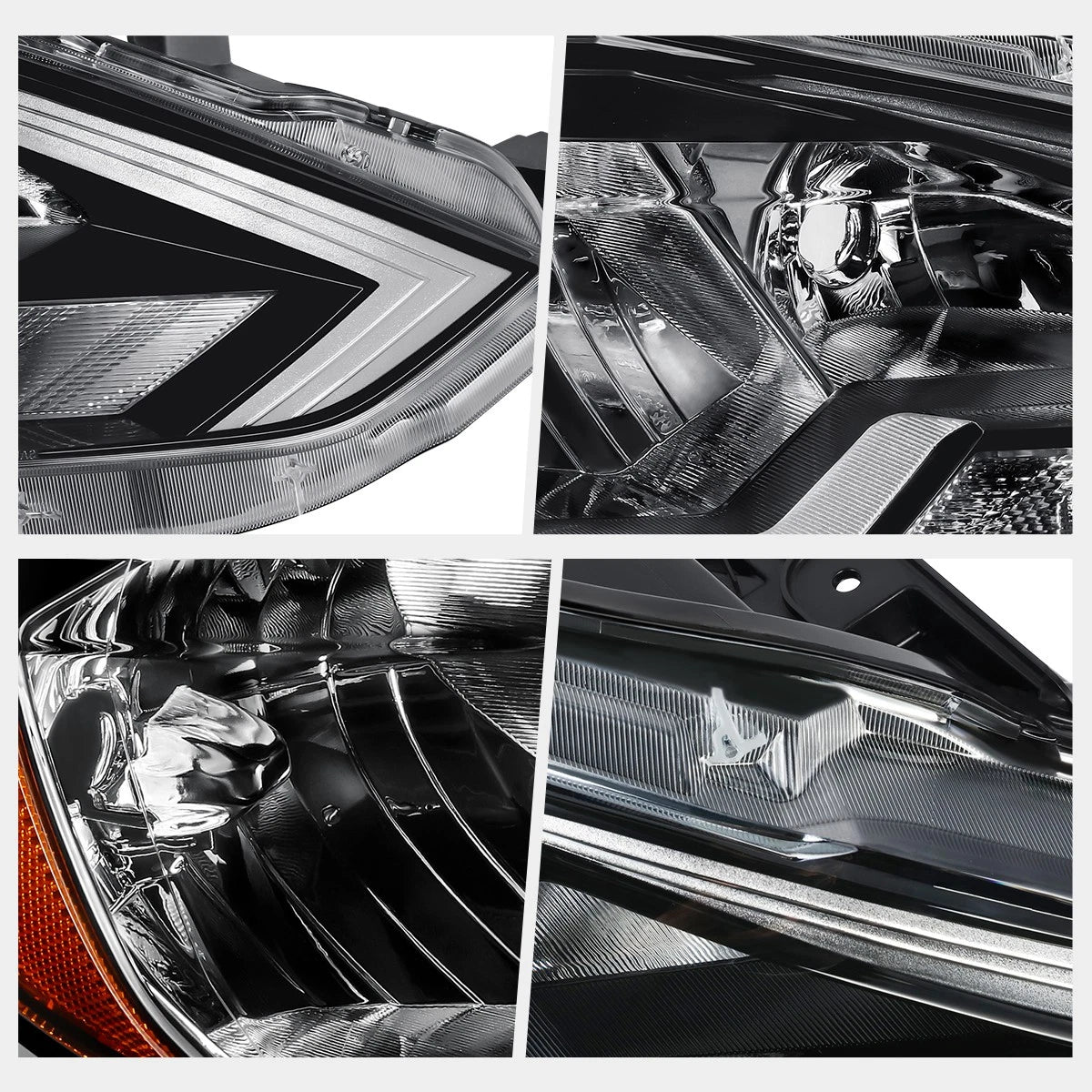 Passenger Side Headlight Lamp Chrome for Nissan Sentra (2016–2019)