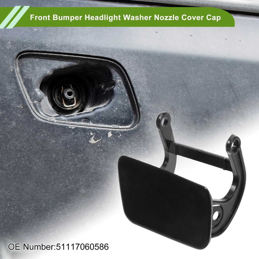Washer Nozzle Cover Cap No. 51117060586 for BMW 525i (2004–2007) Unpainted