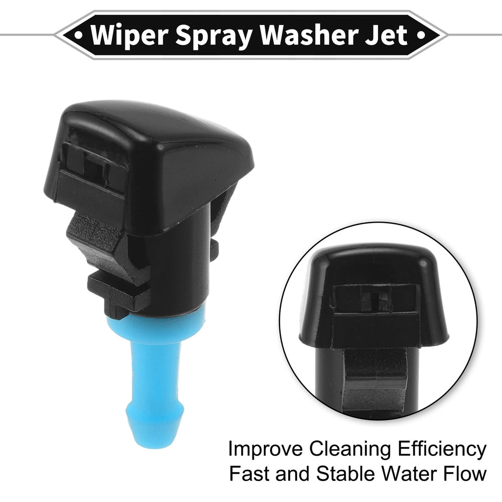 2Pcs Front Windshield Washer Nozzle for Kia Borrego (2008–2012) No. 986303J000