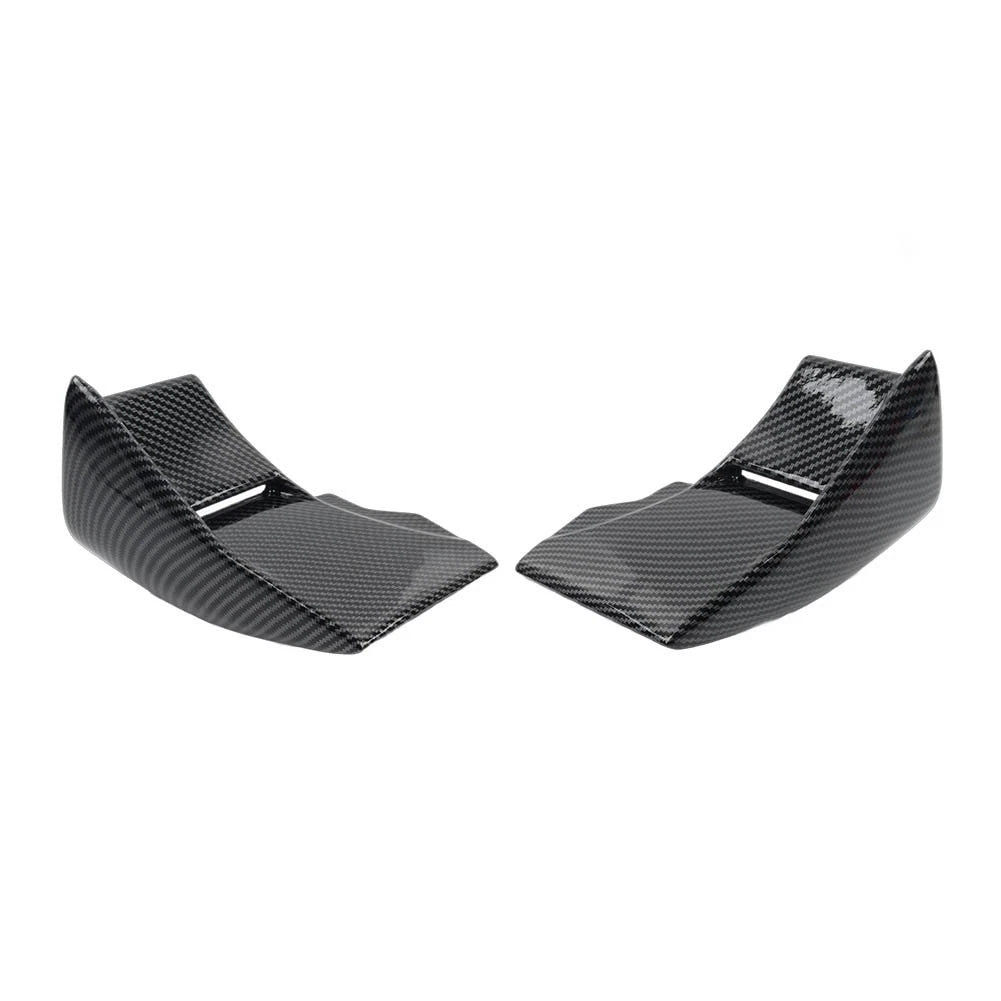 Lower Winglets Air Deflectors for Kawasaki Ninja H2R (2015–2023) Carbon Fiber