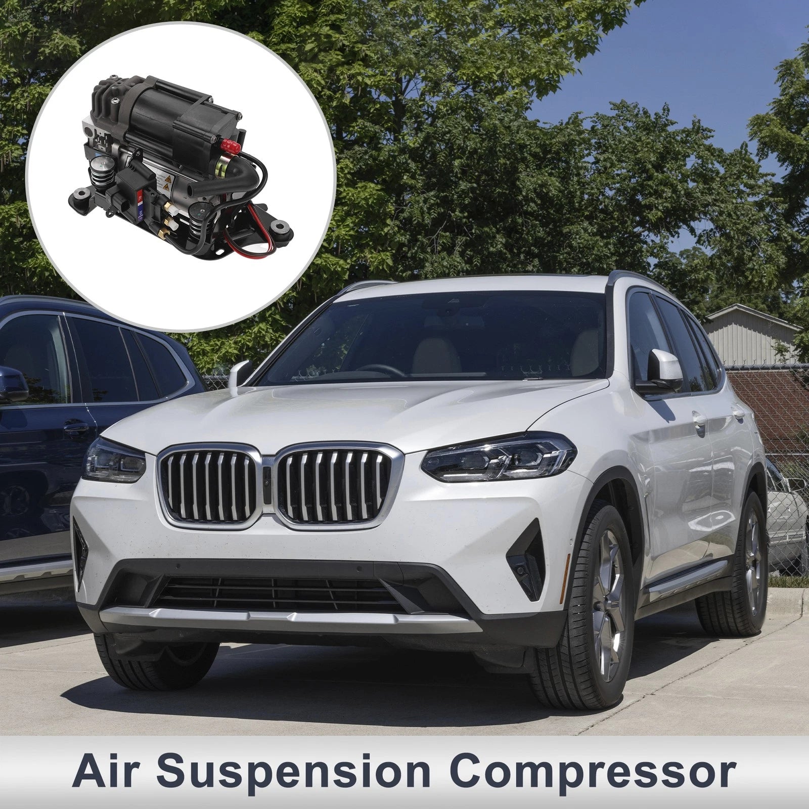 Air Suspension Compressor for BMW 640i xDrive Gran Turismo (2018–2023) No.37206886721