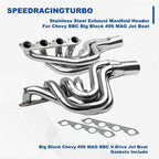 Stainless Steel Exhaust Manifold Header for Chevy Big Block 496
