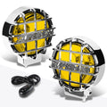 6" Yellow Lens Fog Light for Universal Offroad Applications