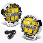 6" Yellow Lens Fog Light for Universal Offroad Applications