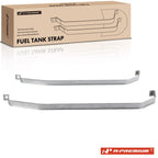 2X Steel Fuel Tank Straps for Ford Custom 300 (1958)