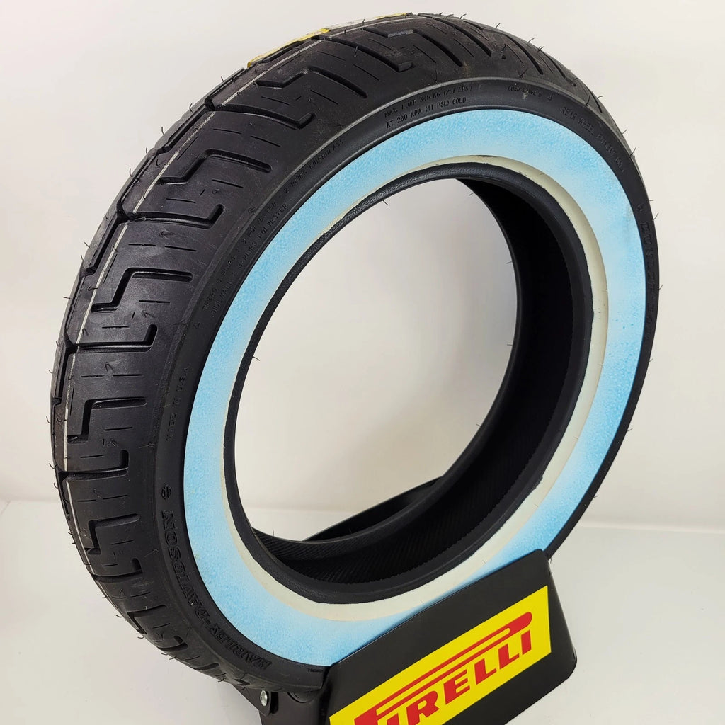 Dunlop D402 Rear Whitewall Tire 150/80B16 for Harley-Davidson (OEM 55192-10)