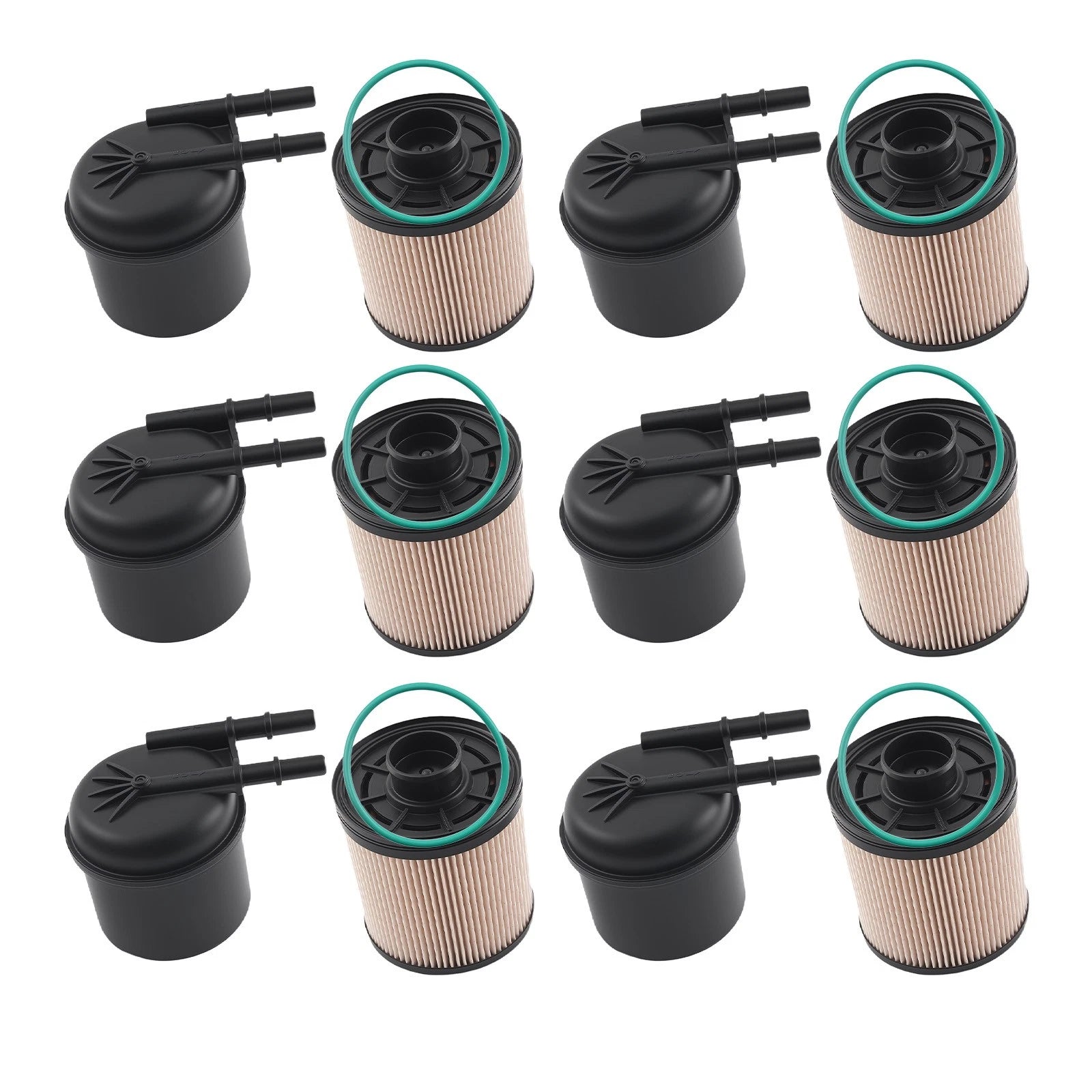 6 Pack Fuel Filters for Ford F250 F350 Super Duty (2011–2016) FD-4615 BC3Z-9N184-B