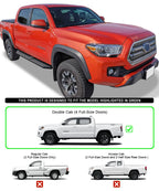 Running Boards for Toyota Tacoma Double Cab (2005-2023)