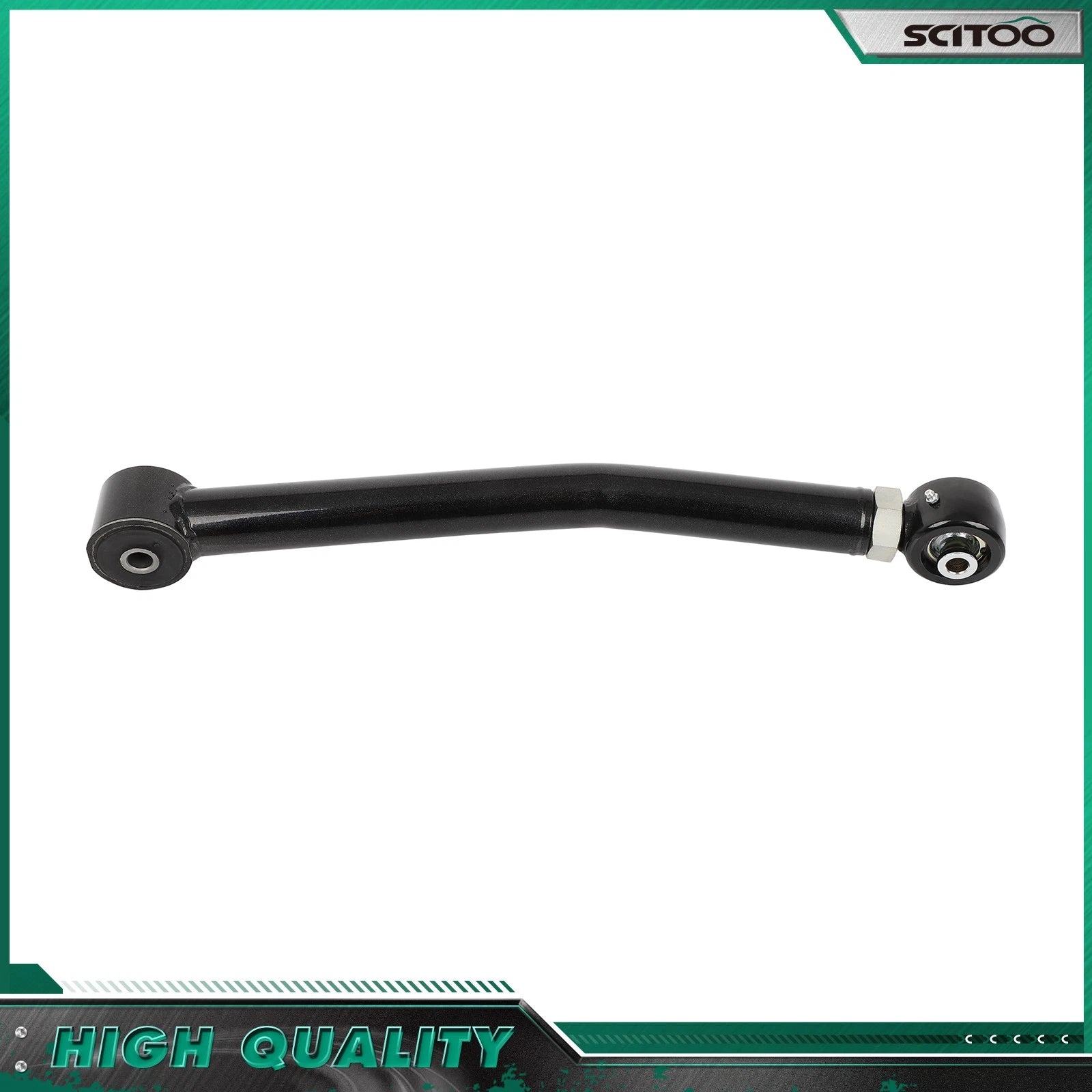 Adjustable Front Lower Control Arm for Jeep Wrangler (2007–2018) Black