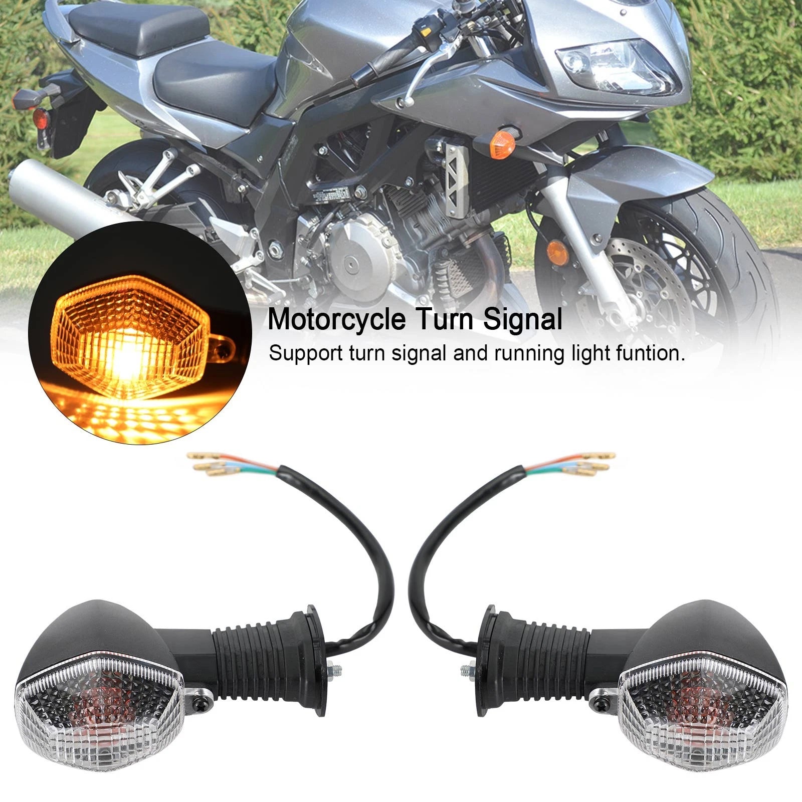 Turn Signal Blinker Indicator Lights for Suzuki DL650 DL1000 V-Strom (2004–2023)