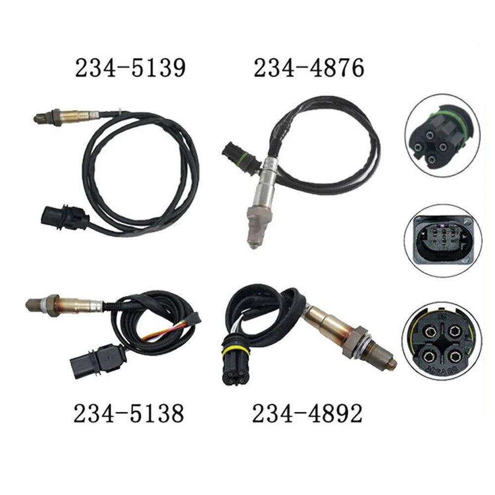 Set of 4 Oxygen O2 Sensors for BMW X3 X5 Z4 135i 335i 328i 528i (2007–2013)