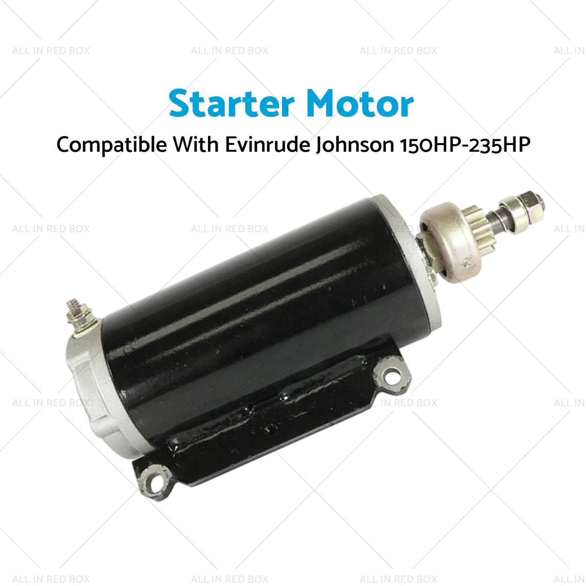 Starter for Johnson 175TL-235TX (CCW Rotation, 149-160CI V6)