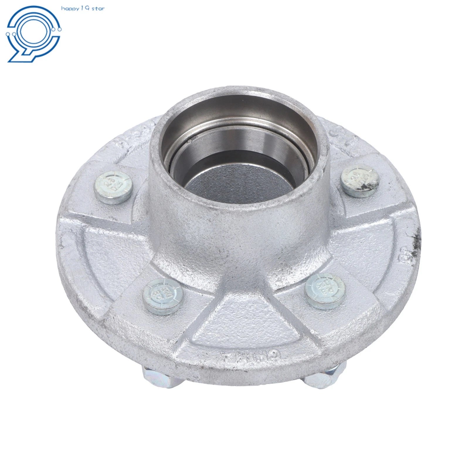 Galvanized Trailer Hub Kit for 3500 lbs (5 on 4.5)