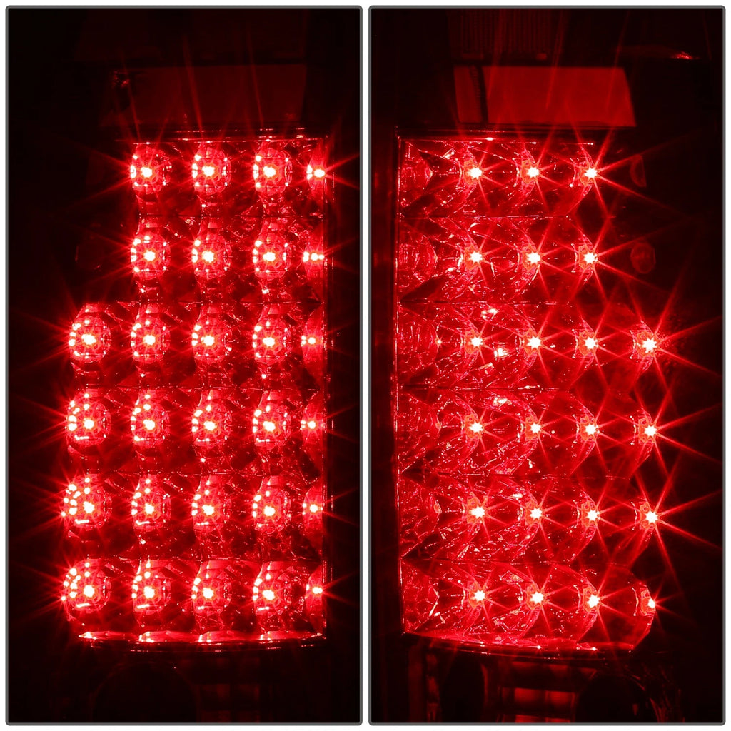 LED Tail Brake Light Stop Lamps for Chevy C10 Suburban Silverado (1988–1998)