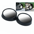 Blind Spot Mirror 5.5x2cm Wide Angle Rotation Adjustable Rear View