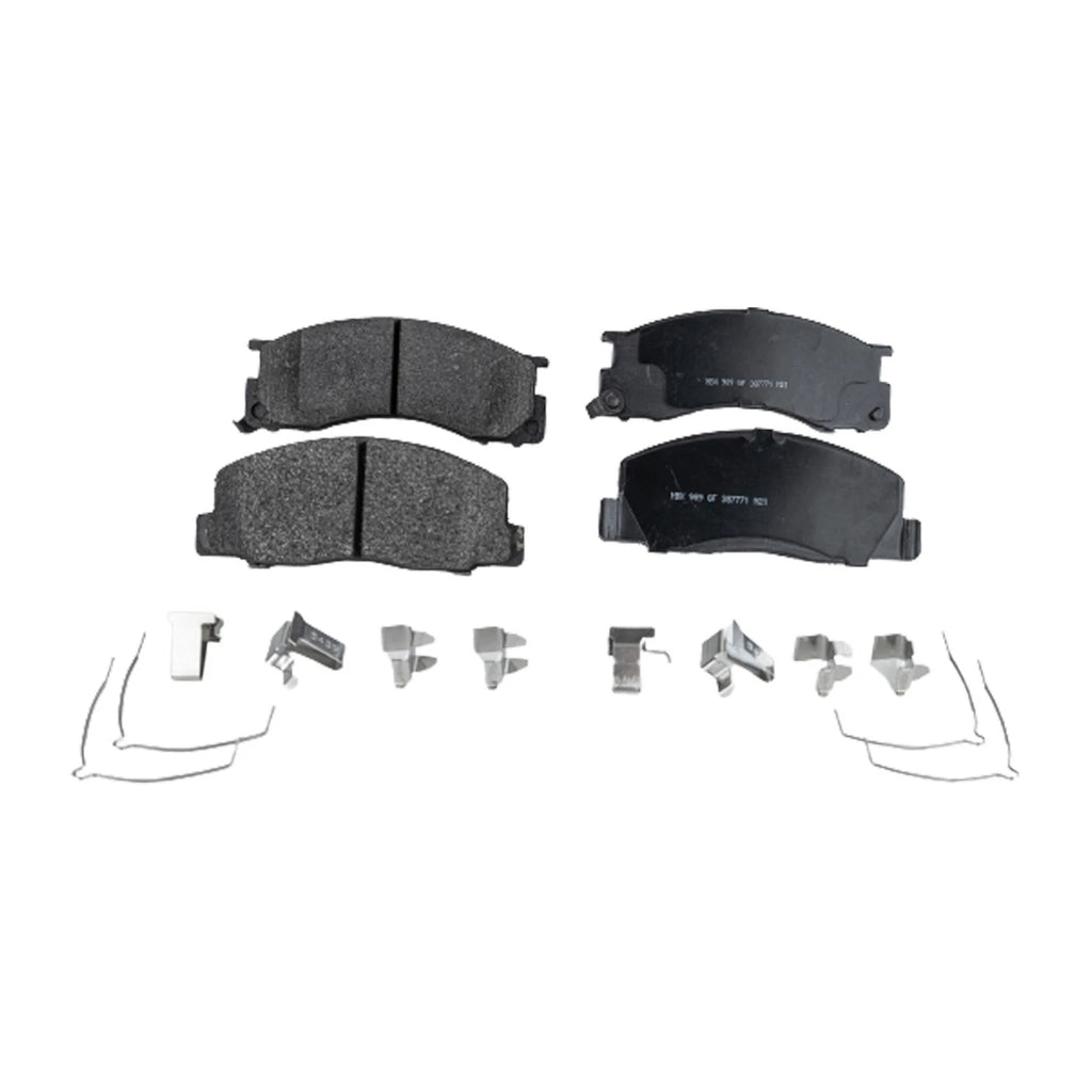 Set of 4 Semi-Metallic Brake Pads for Toyota Previa (1991–1996)