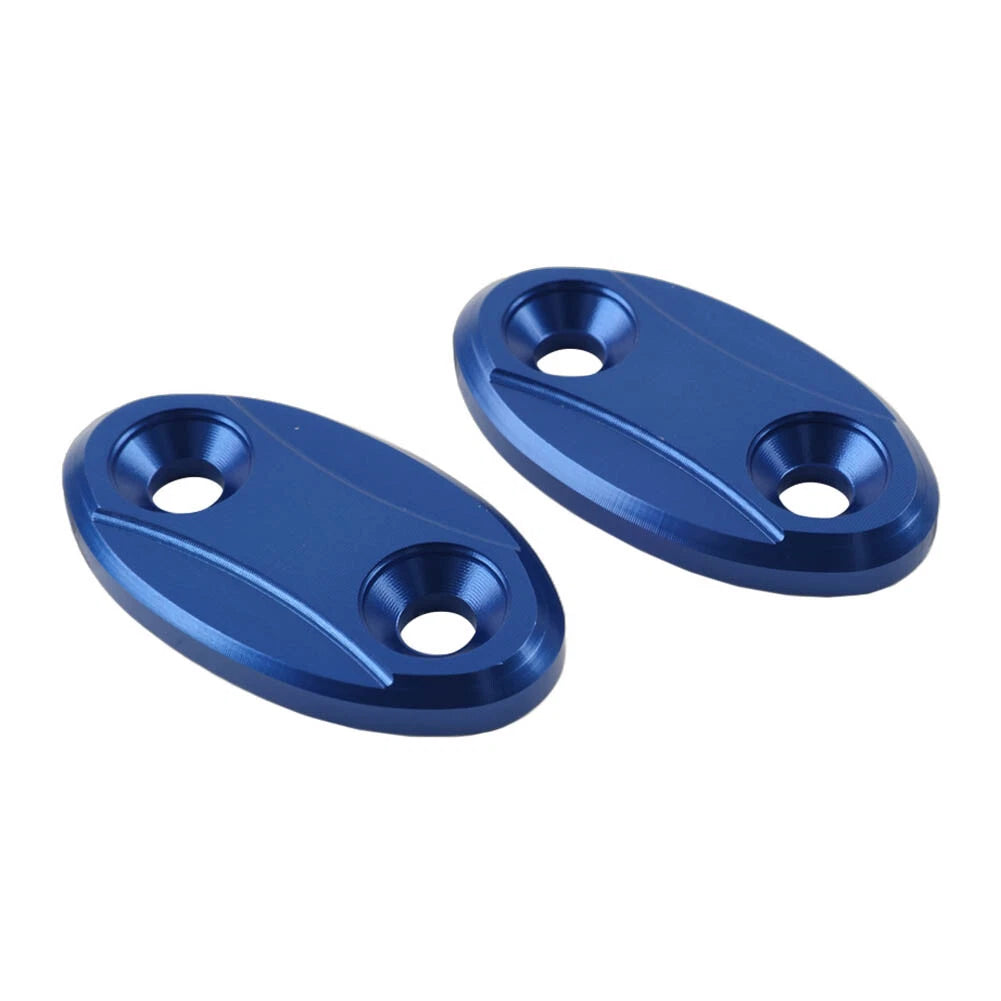 Set of 2 Rearview Mirror Block Off Base Plates for BMW S1000RR (2009–2019) R1 (2007–2014)
